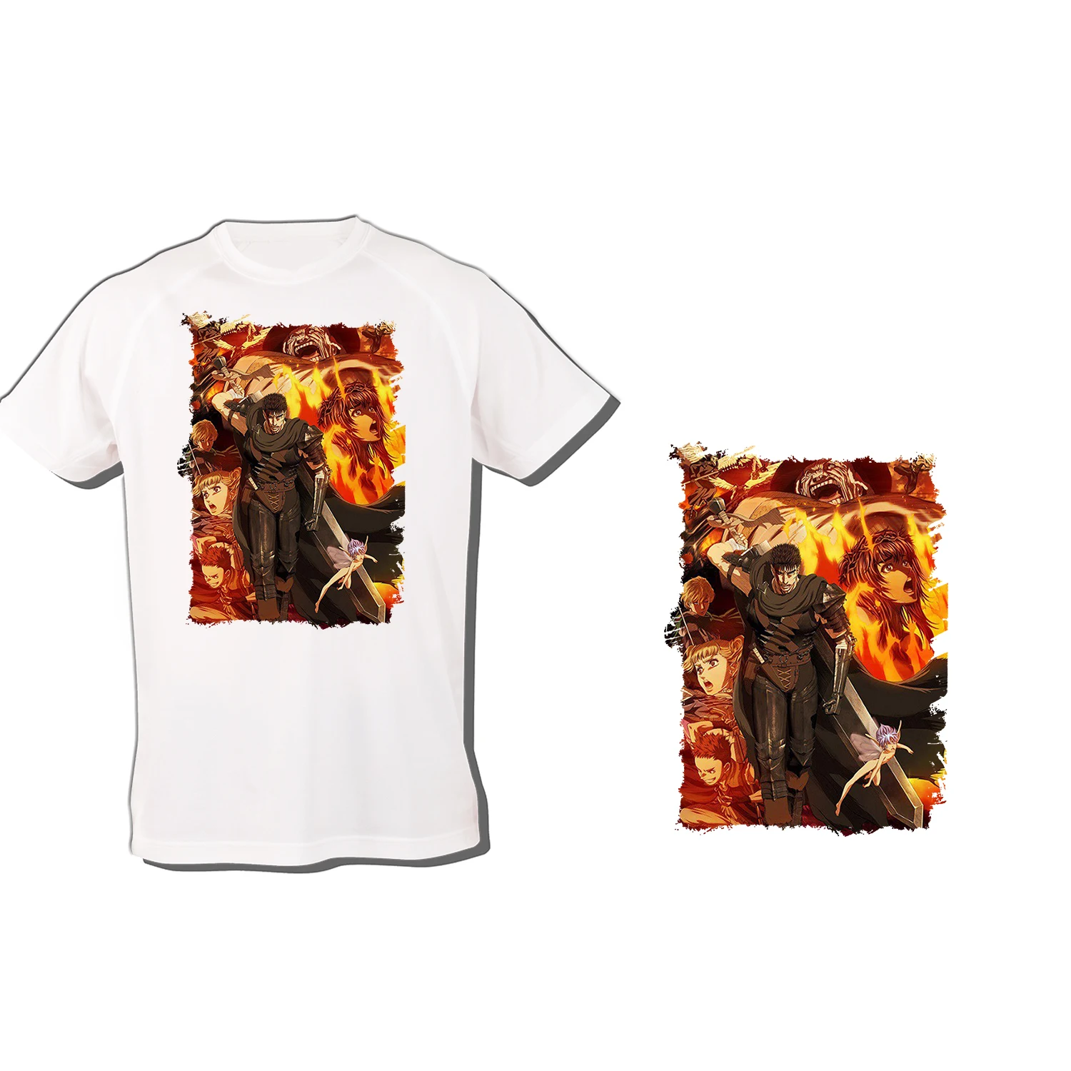 T-SHIRT A3 ANIME BERSERK T-shirt