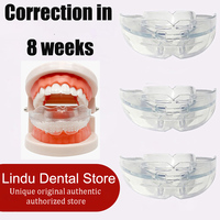 Dental Braces for Teeth Straightener Orthodontic Appliance Braces Trainer for Teeth Alignment Ultraviolet Disinfection Box