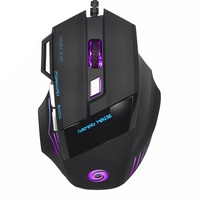 7 Buttons Ergonomic Wired Gaming Mouse LED 5500 DPI USB Computer Mouse Gamer RGB Mice Cable Mause With Backlight For PC Laptop