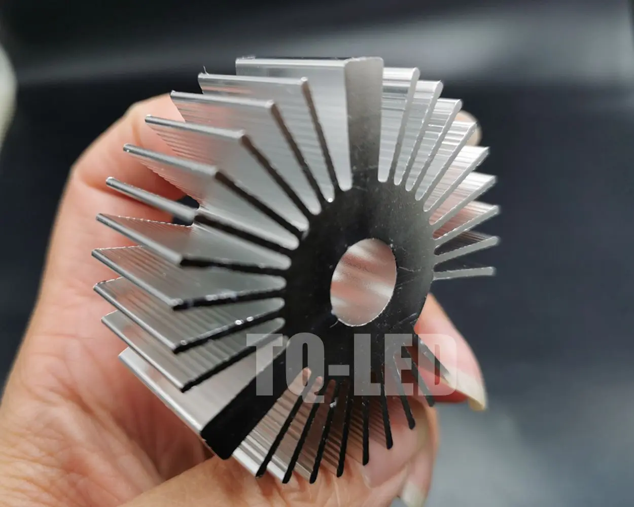 53Mm Aluminium Radiator 3W 5W 9W High Power Led Downlight Heatsink