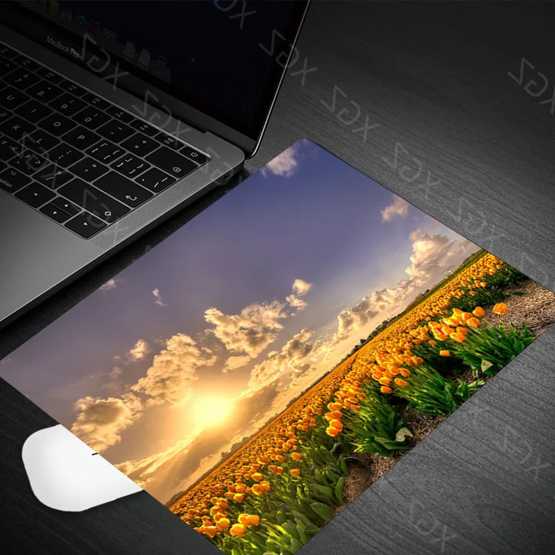 Yzuoan Big Promotion Flower Picture Size 22X18CM Speed Non-slip Small Mouse Pad Gaming Computer Is Most Suitable for Player Pad