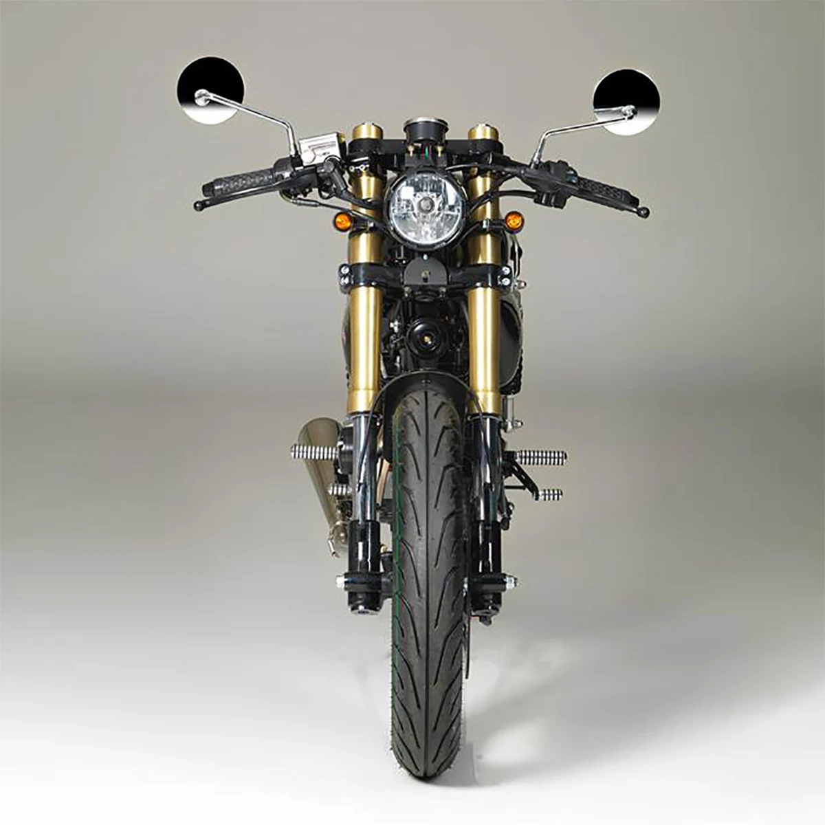 Universal Vintage Classic Motorcycle Customize LED Turn Signal Light Cornering Steering Lamp Direction Indicator