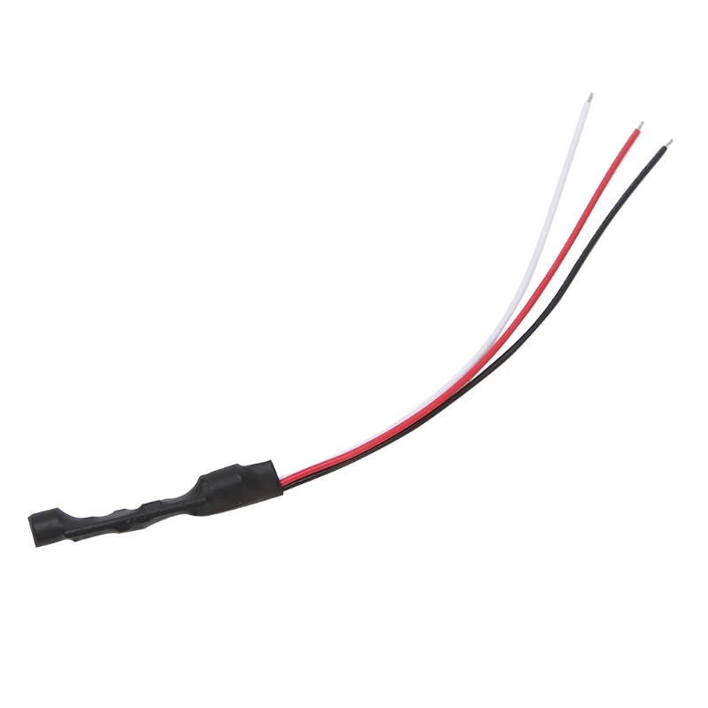 B2RD 5Pcs/Set Sensitive Microphone Security DC Power Cable For CCTV DVR Camera