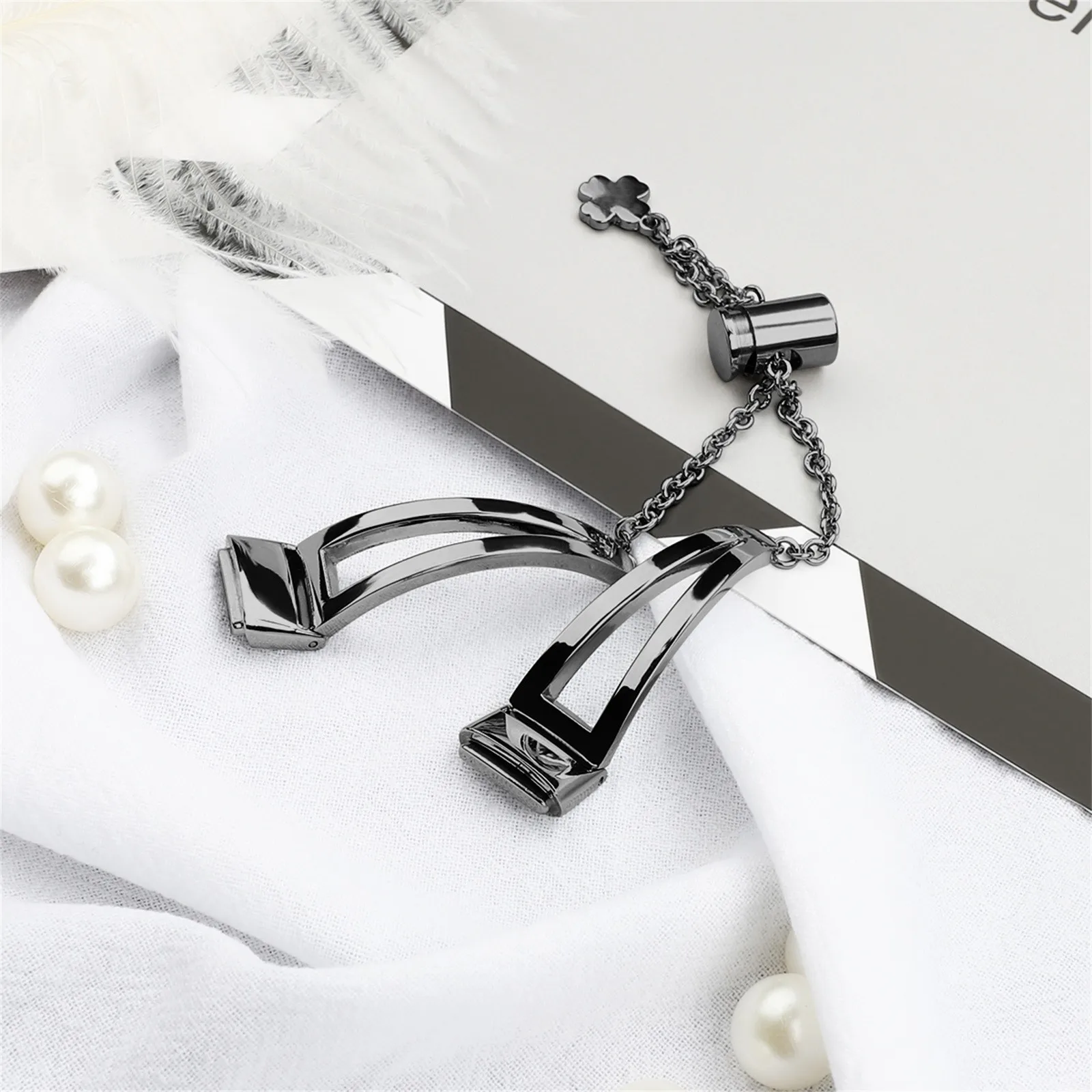 Luxury Metal Straps For Fitbit Luxe Bands Alloy Bracelets Jewellery Watchband For Fitbit Luxe Sports Smart Accessorry Woman