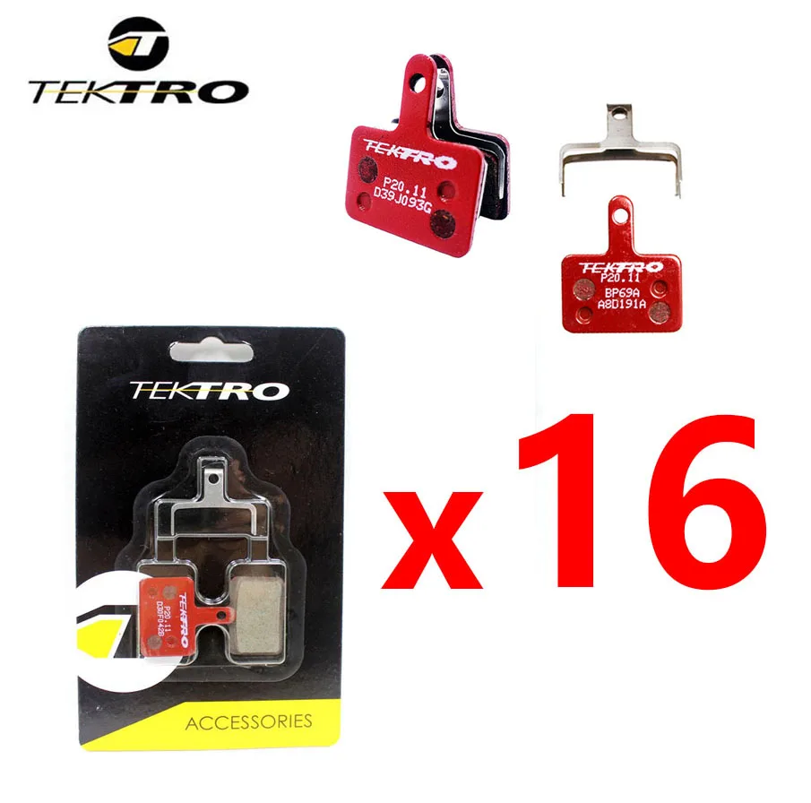 

TEKTRO P20.11 Disc Brake Pads Bike Pads Metal Ceramic With pack box M9100 M8100 M7100 M9000 M8000 M7000 M395 M615 M445 M6000