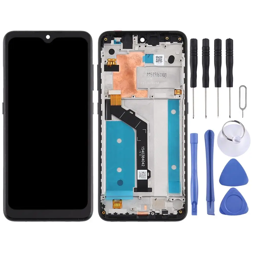 LCD Screen and Digitizer Full Assembly with Frame for Nokia 6.2 TA-1198 TA-1200 TA-1187 TA-1201