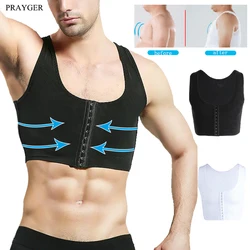 Hommes gynécomastie Shaper minceur poitrine Corset Compression musculation hauts sans manche Posture correcte 1219