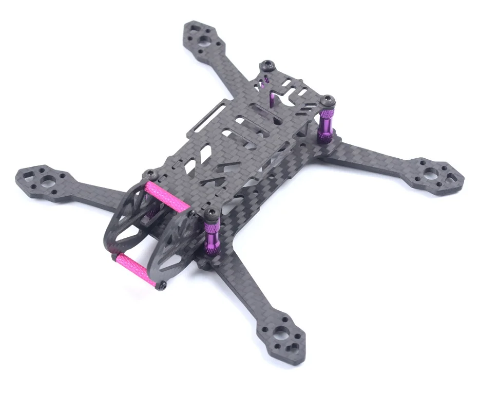 Skystars Turtle Dual Split Mini 3 Inch 145mm Wheelbase 3mm Arm Carbon Fiber FPV Racing Frame Kit