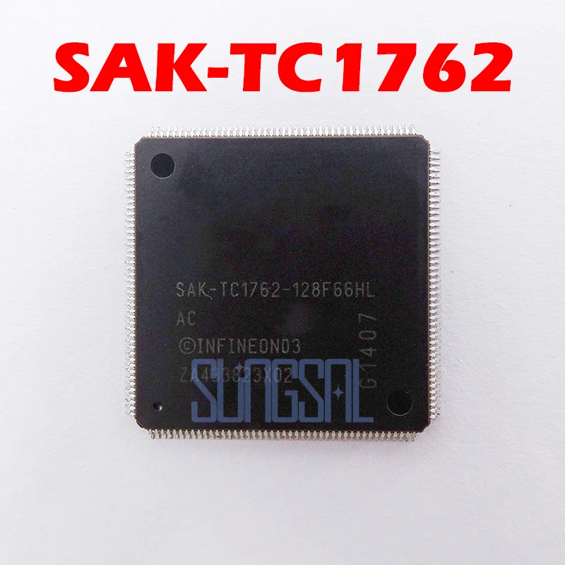 2pcs/lot 100% Original SAK-TC1762-128F66HL SAK-TC1762 TQFP176