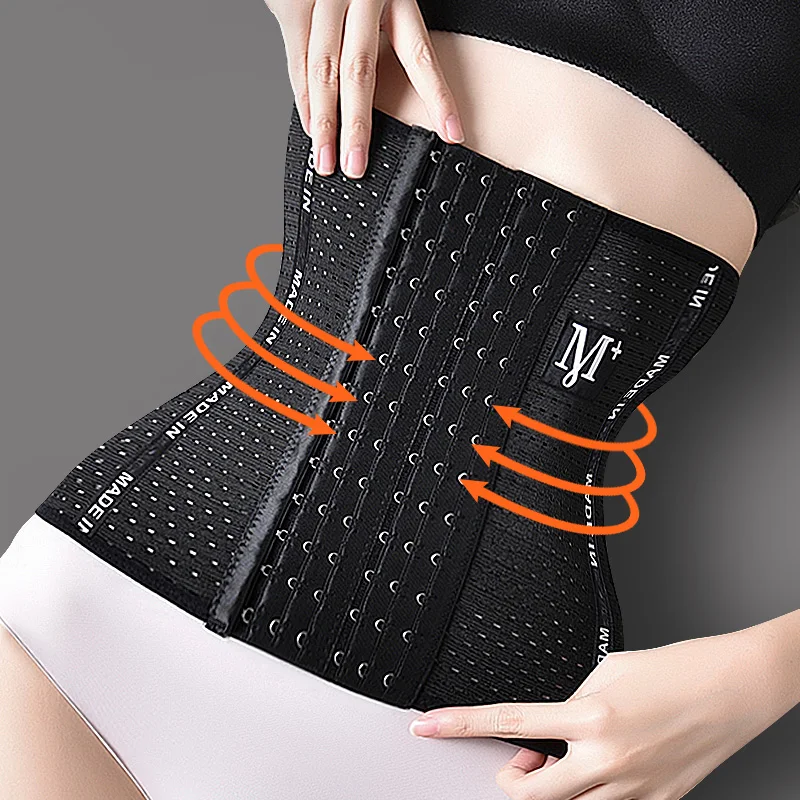 

SMDPPWDBB S-3XL Slimming Corset Waist Trainer Cincher Girdles Body Shaper Women Postpartum Belly Band Underbust Tummy Control