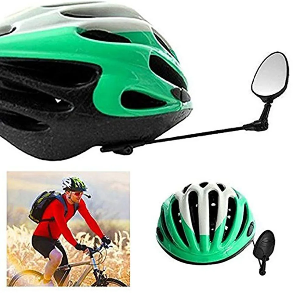 Univesal Pro Helmet Bicycle Mirror Adjustable Bike MTB Road Bicycle Cycling Rear View Mirror Cycling Accessories