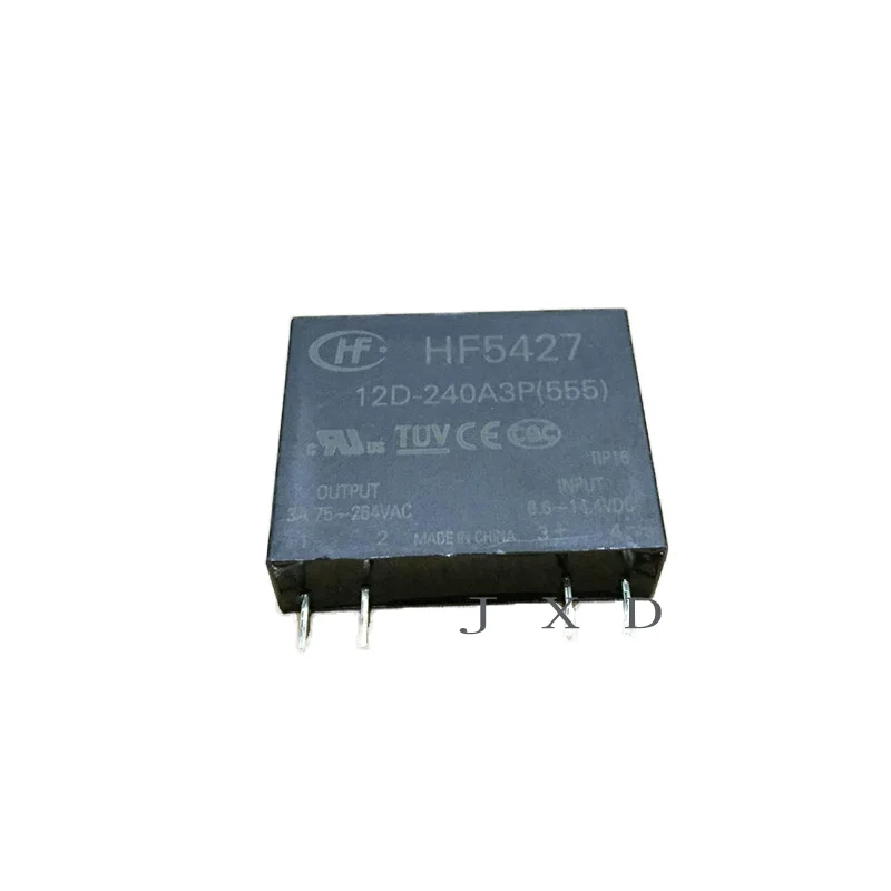 

HOT NEW solid state relay 12V relay HF5427-12D-240A3P HF5427 12D 240A3P HF542712D240A3P 12D240A3P 12VDC 12V CD12V 4PIN