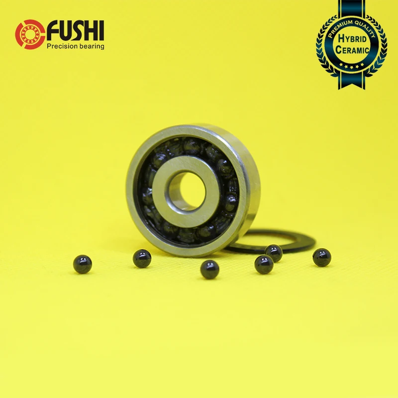 6300 hybrydowe łożysko ceramiczne 10*35*11mm ABEC-1 1PC wrzeciono silnika 6300HC hybrydy Si3N4 łożyska kulkowe 3NC 6300RS — zdjęcie 7