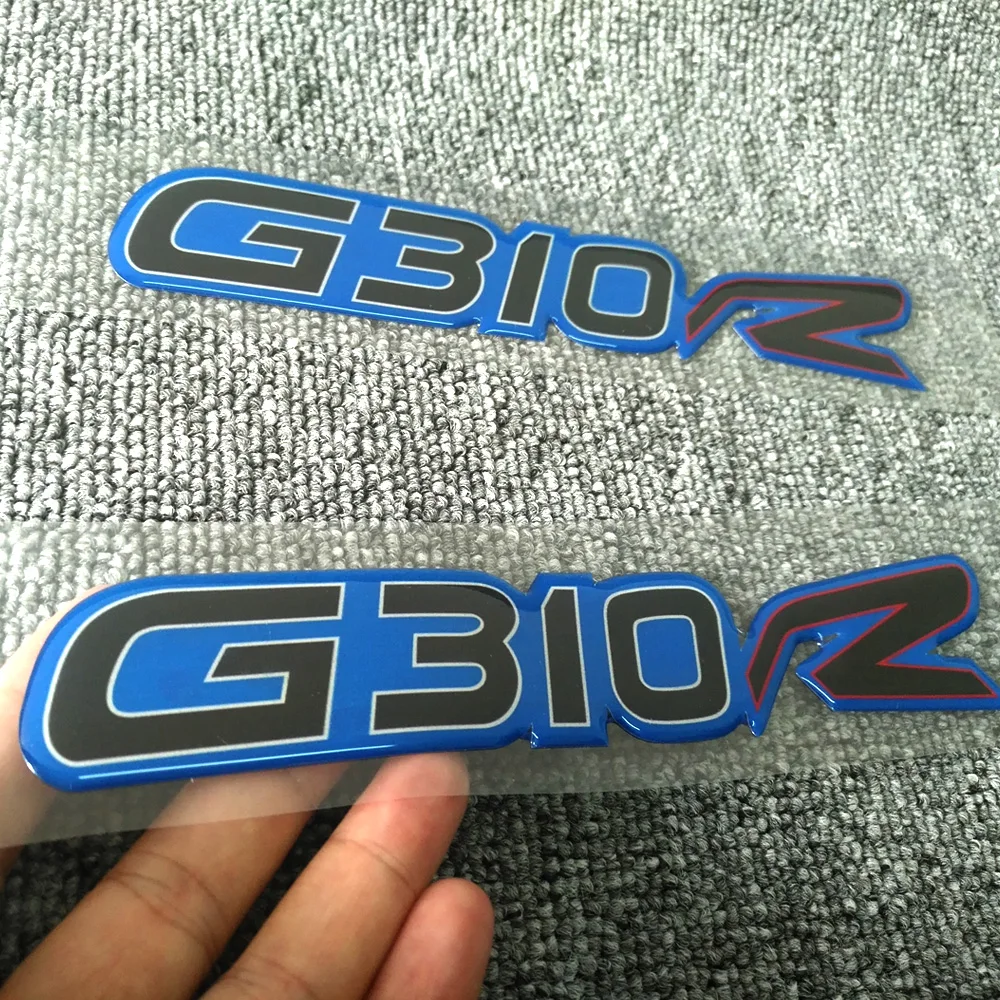 Bantalan Tank untuk BMW G310R G310 310 R 3D Lambang Logo Fairing Cangkang Atas Dekorasi Stiker Decal Pelindung Motor