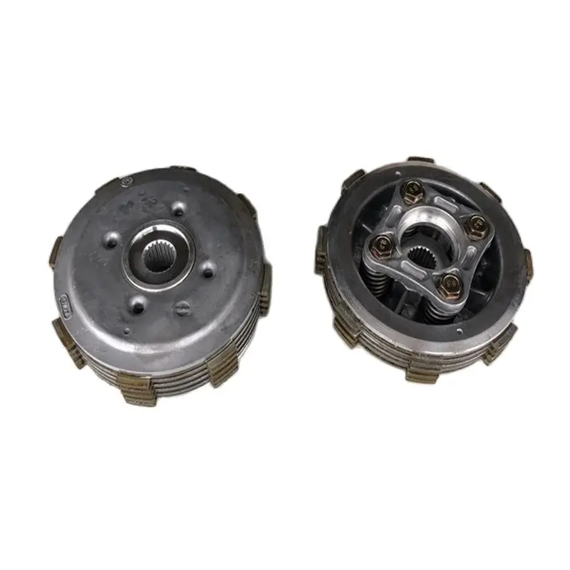 Motorcycle 4 Column Enhanced Clutch Friction DIsc Center Outer Clutch Assy for HONDA WH125-8 CBF125 CBF150 SDH150 WH150 KTT KVX