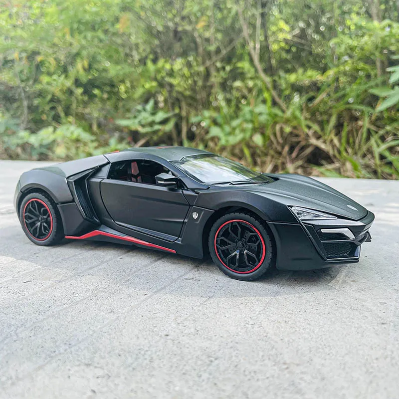 Che Zhi Lykan Hypersport Fast and Furious 7 1:24 Series simulation alloy car model crafts decoration collection toy gift