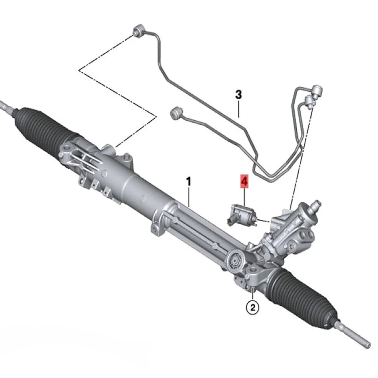 Servosistema de dirección electrónico, convertidor de torsión para BMW rolls-royce 32106788658, 32106767410, 32106788212, 32106767408, 6764984