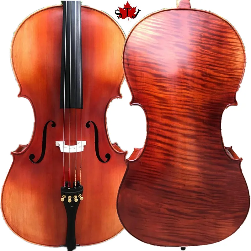 The MOST MATURE,1pc Stradivari cello!Orchestra level.WIDE DEEP TONE