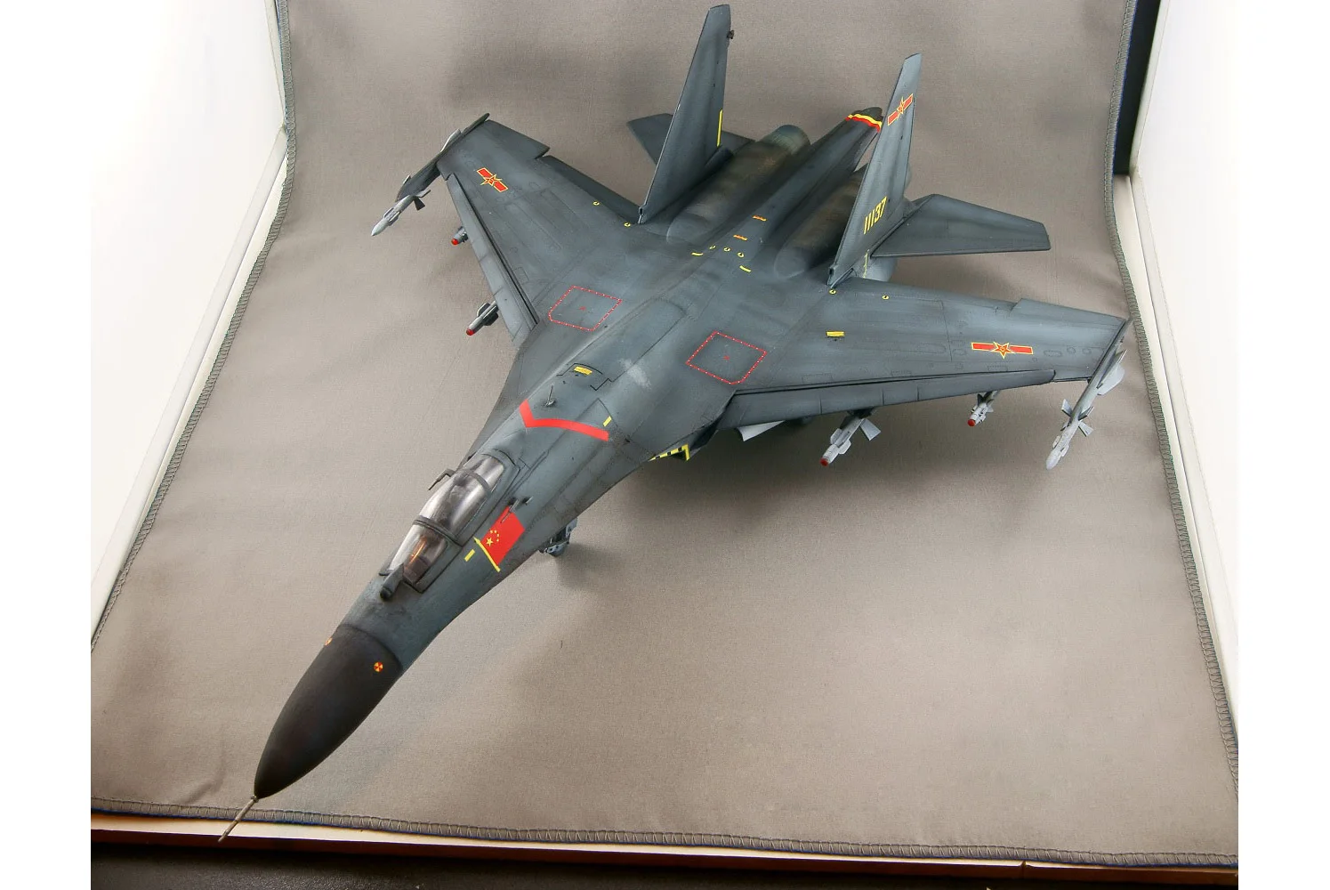 1:48 China J-11 Fighter Military Assemble Aircraft Model Simulation 1/48 fighters Sue 27  Fighter Model