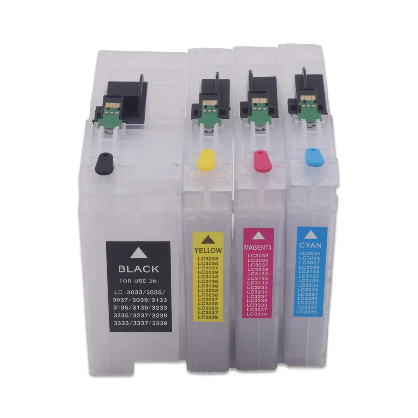 LC3037 LC3039 LC3237 LC3239 Refillable Ink Cartridge For Brother HL-J6000DW J6100DW MFC-J5945 J6945 J6947 DW Printers