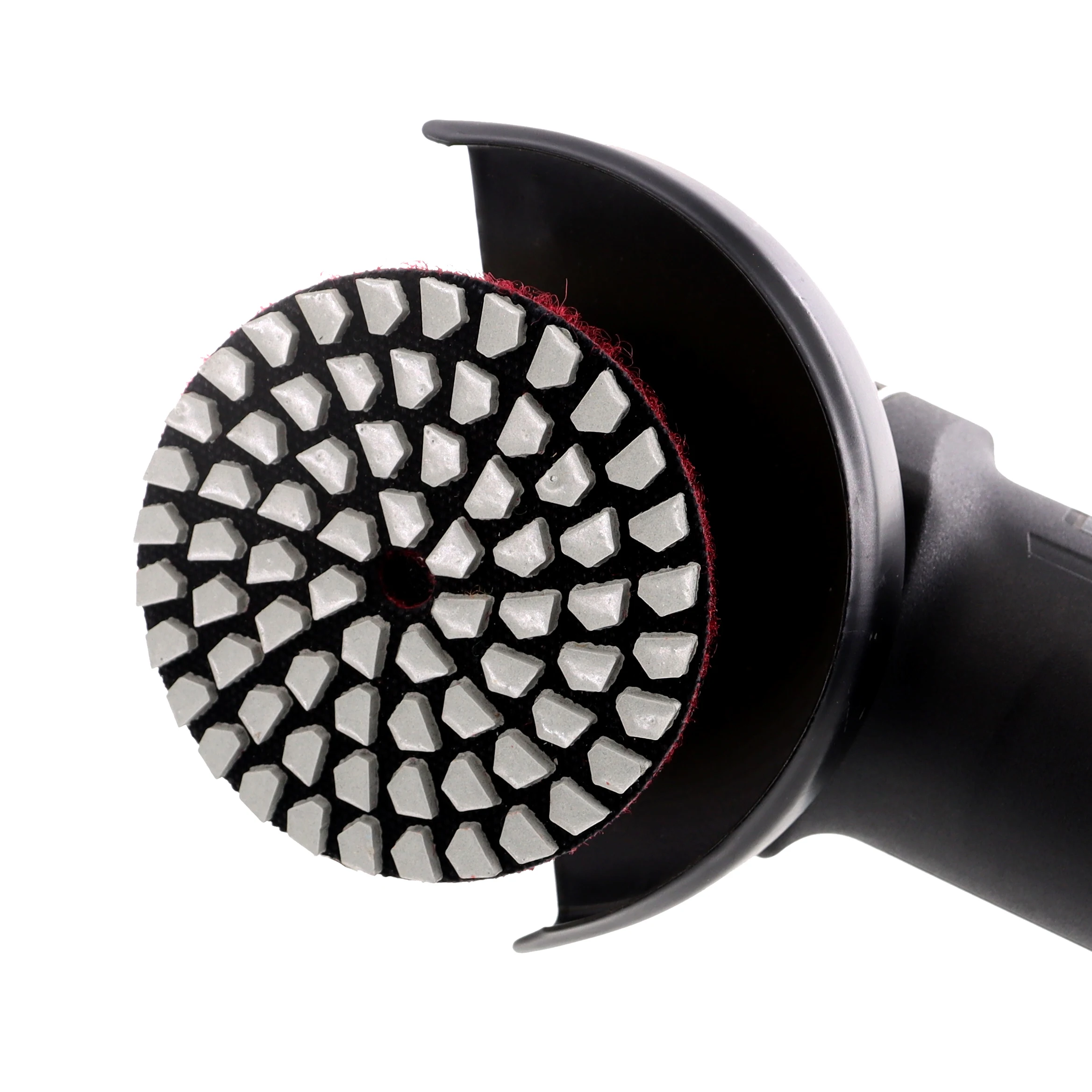 Imagem -04 - Topo Diamante Polegada Seco Polimento Almofada Super Flexível Discos de Lixamento Novo Design Mármore Granito Pedra Telha 80 mm Moagem Rodas Peças