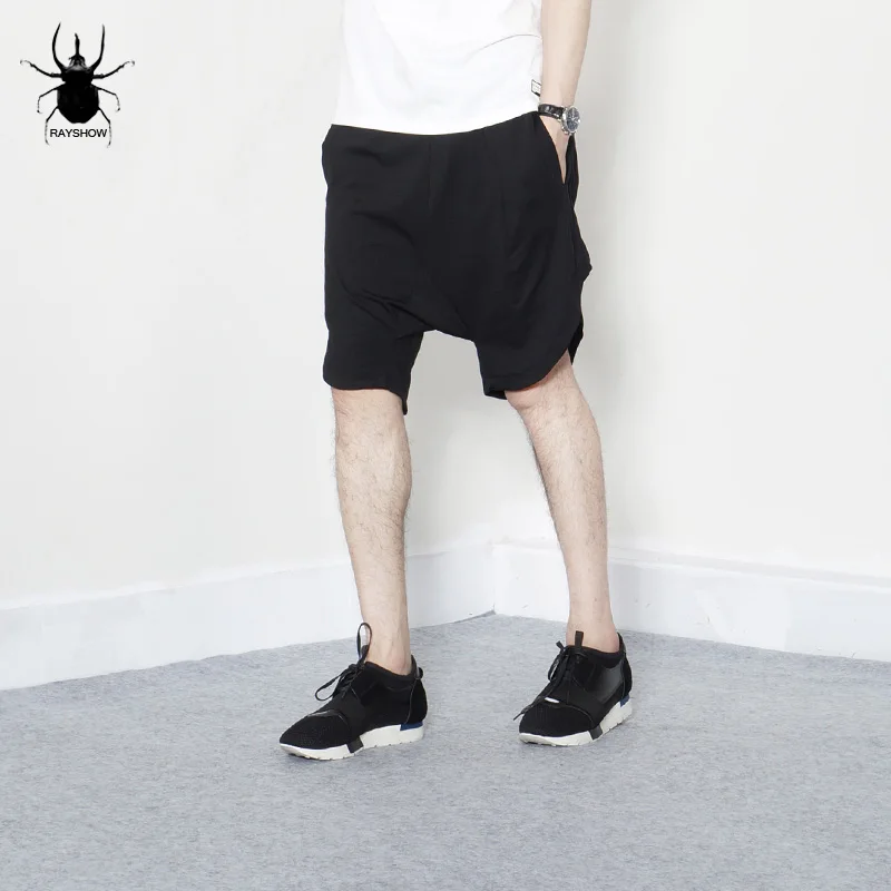 Men's wear, airfoil three-dimensional cut knitted Harlan shorts 5-minute sweatpants men's fashion summer