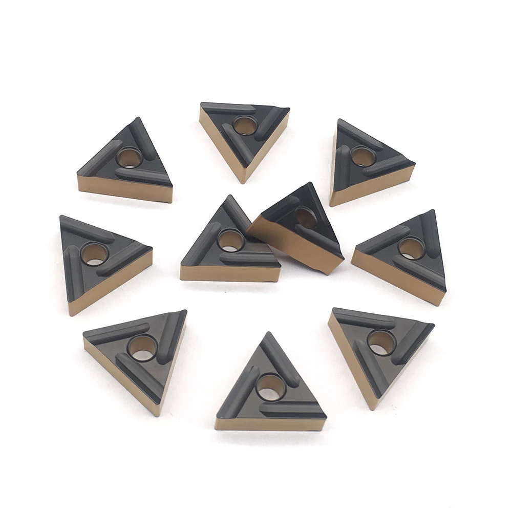 10PCS TNMG160404L-S FT4225 TWO TONE เครื่องมือแทรกคาร์ไบด์ CNC เครื่องมือเครื่องกลึงโลหะ CNC สำหรับเครื่องกลึงสำหรับเหล็ก