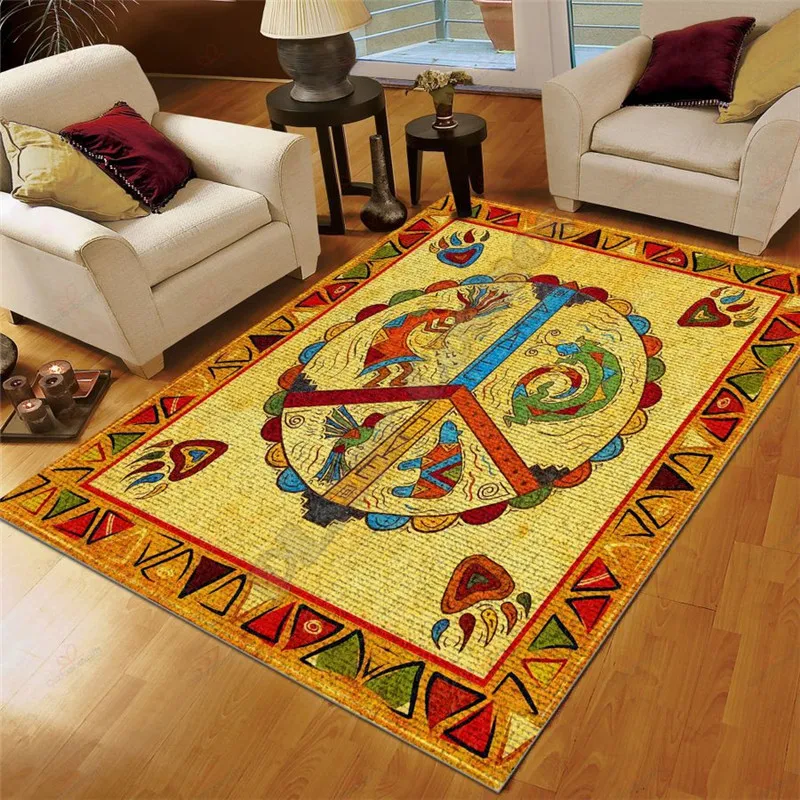 

Native Rug 3D All Over Printed Non-slip Mat Dining Room Living Room Soft Bedroom Carpet 18