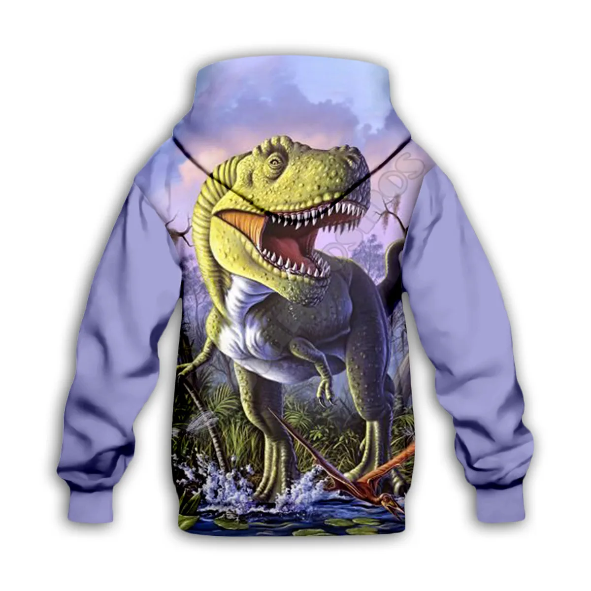 Dinosaur 3D Printed Zipper Hoodies Kids Pullover Boy For Girl Sweatshirt Funny Animal Apparel Drop Shipping 07