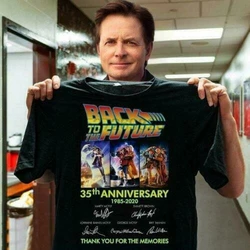 Back To The Future 35Th Anniversary Thank You For The Memories Men T Shirt