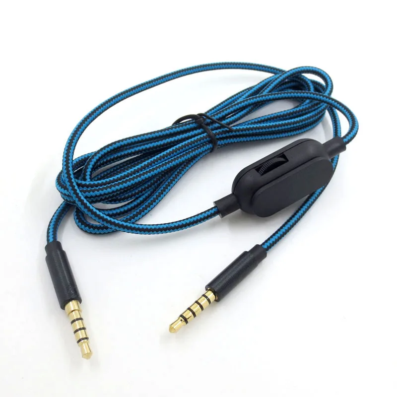 Replacement 3.5mm Audio Aux Cable for Logitech Astro A10 A40 A30 Headsets Mic Remote Audio Cord High Quality - view 3
