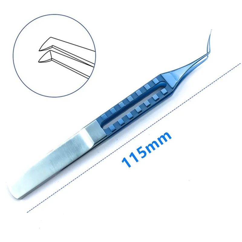 

Titanium Ultrata Style Capsulorhexis Forcep 115mm ophthalmic eye instrument