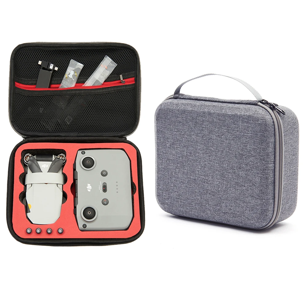 

For DJI Mavic Mini 2 RC Drone Remote Controller Battery Body Handbag Outdoor Travel Portable Shockproof Storage Bag Accessories