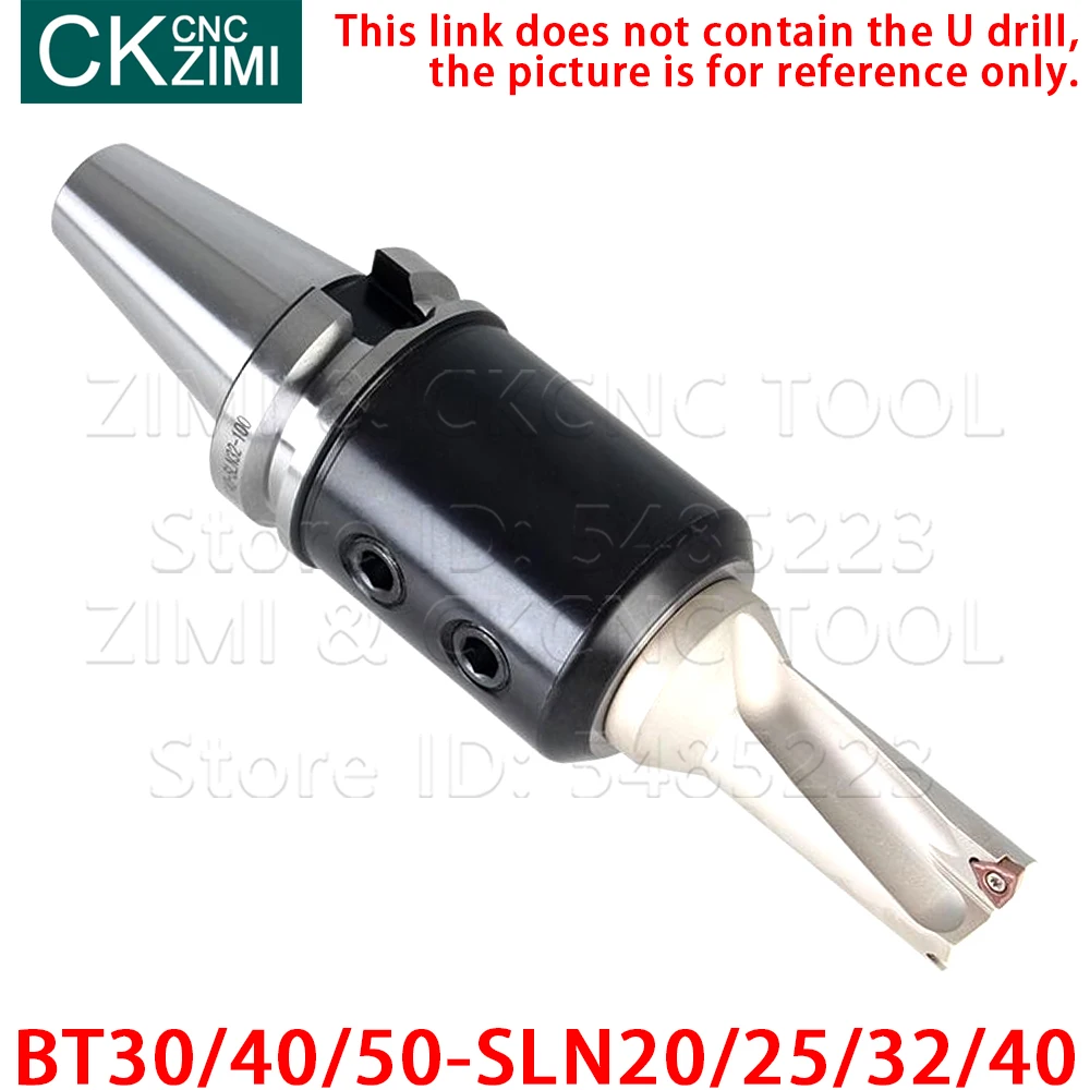 BT30 BT40 BT50 SLN20 SLN25 SLN32 SLN40 70mm 80mm 100mm BT SLN Side fixed Tools Holder Fast U drill shank Cutter Handle CNC tools