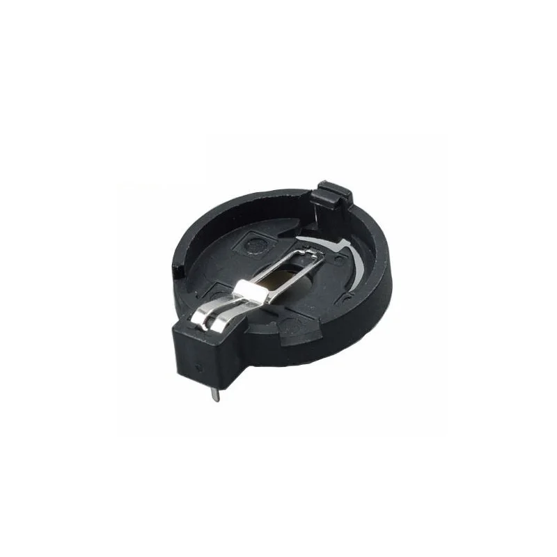 10 قطعة مصنع المنتج CR2032 CR2025 BS-3 حامل CR2032 زر عملة خلية البطارية حامل المقبس حالة