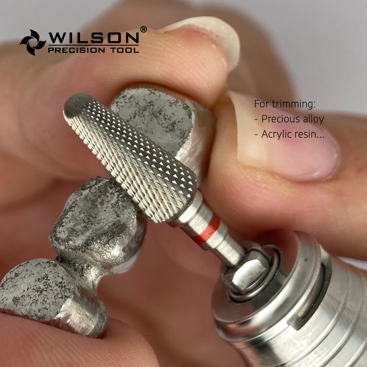 WilsonDental Burs 5000213-ISO 201 140 060 Tungsten Carbide Dental Burs for trimming Metal/Acrylic