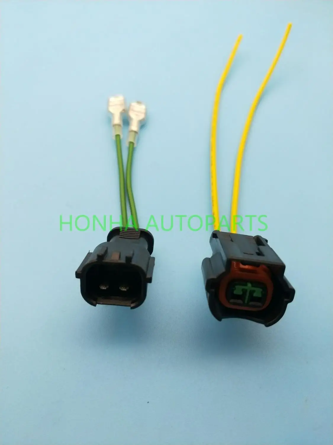 10 pcs male female DJ7024YA-2.2-11 for new speaker connector snail modification PU465-02127 with 15cm 18AWG wire