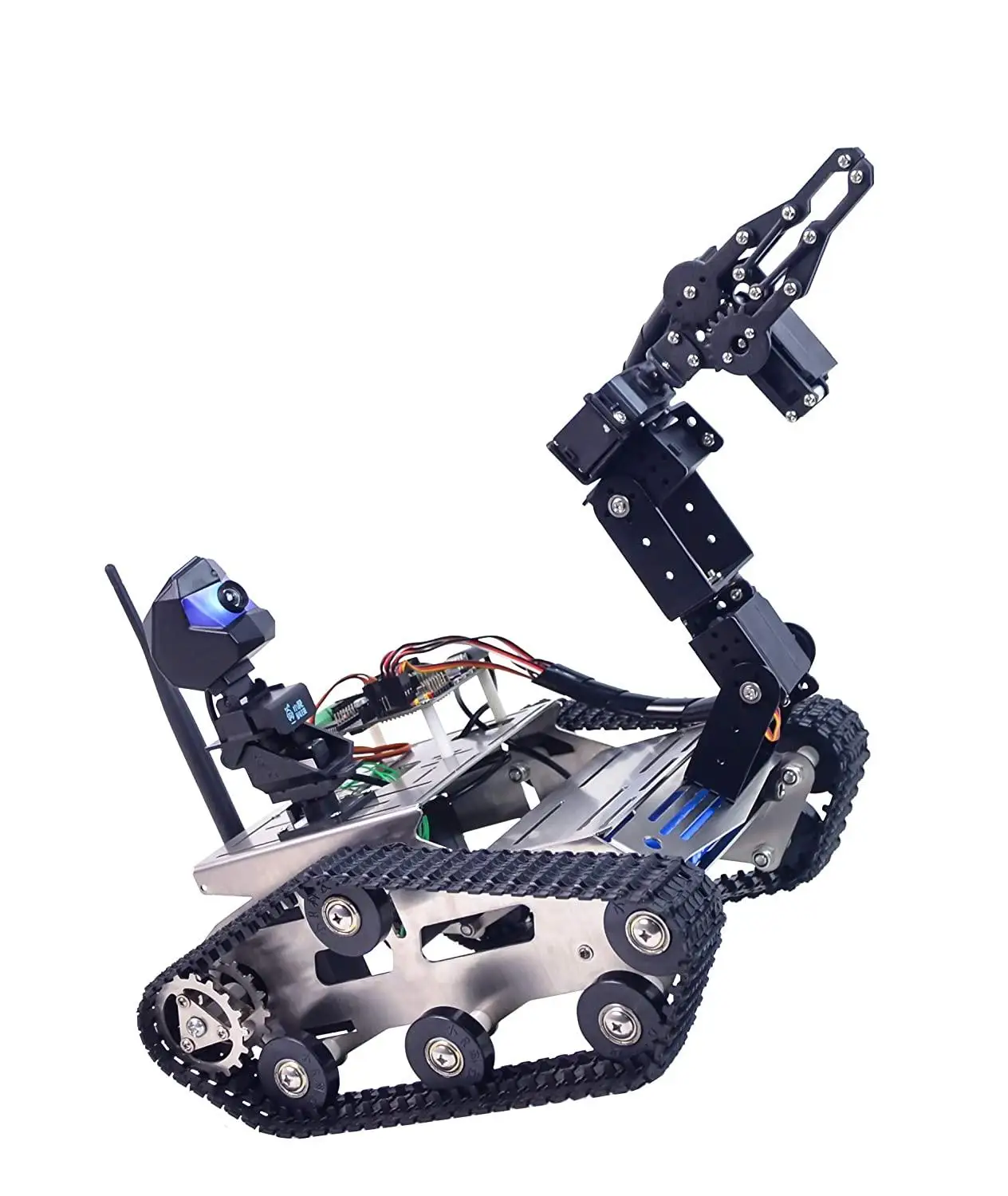 XiaoR Geek FPV Robot Car Kit with Robotic Hd Camera for Arduino,Utility Intelligent Tank Chassis Robotics Vehicle,Smart Lear
