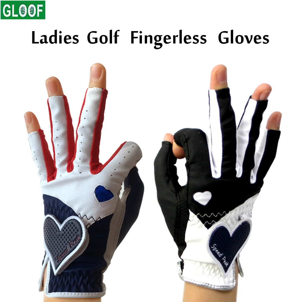 

1Pair Full Finger/ Colors Women Golf Gloves, Ladies Fashion All Weather Grip for Golf,Kayaking,Hiking,Paddling,Driving, Rowing