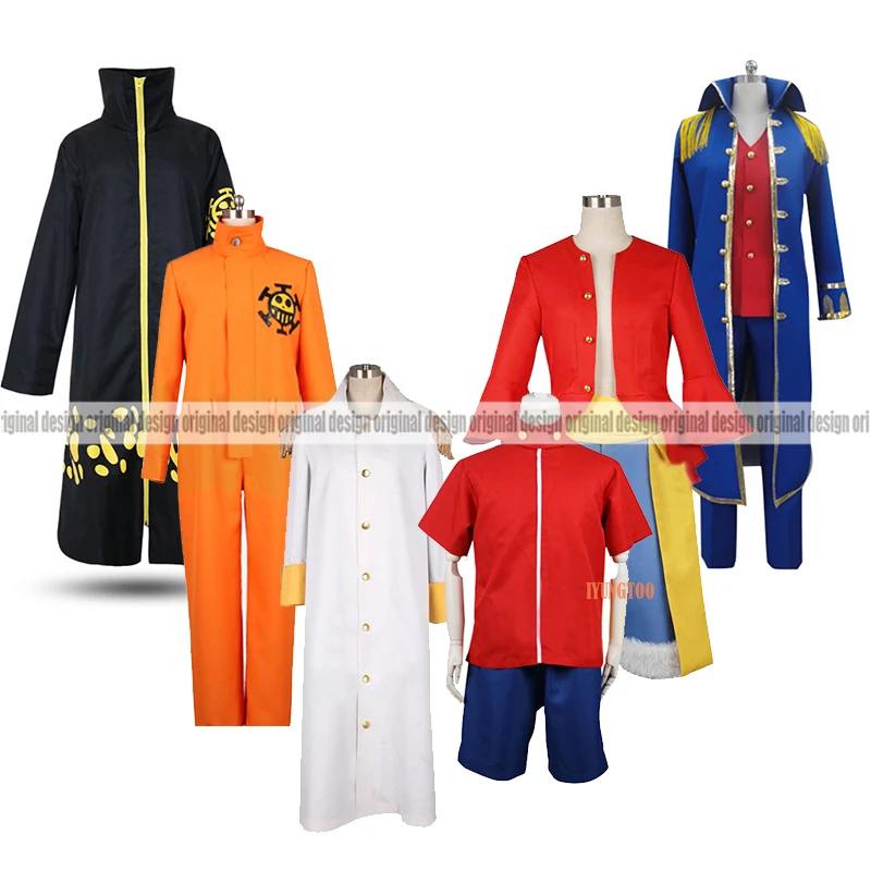 

Anime OnePiece Monkey D. Luffy Nami Roronoa Zoro Clothing Cosplay Costume,Customized Accepted