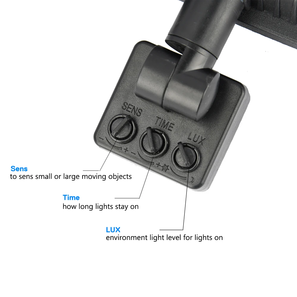 LED PIR Motion Sensor Floodlight Outdoor Wall Light AC220V 50W 30W 20W 10W IP66 Waterproof LED Spotlight For Garden Courtyard image 5