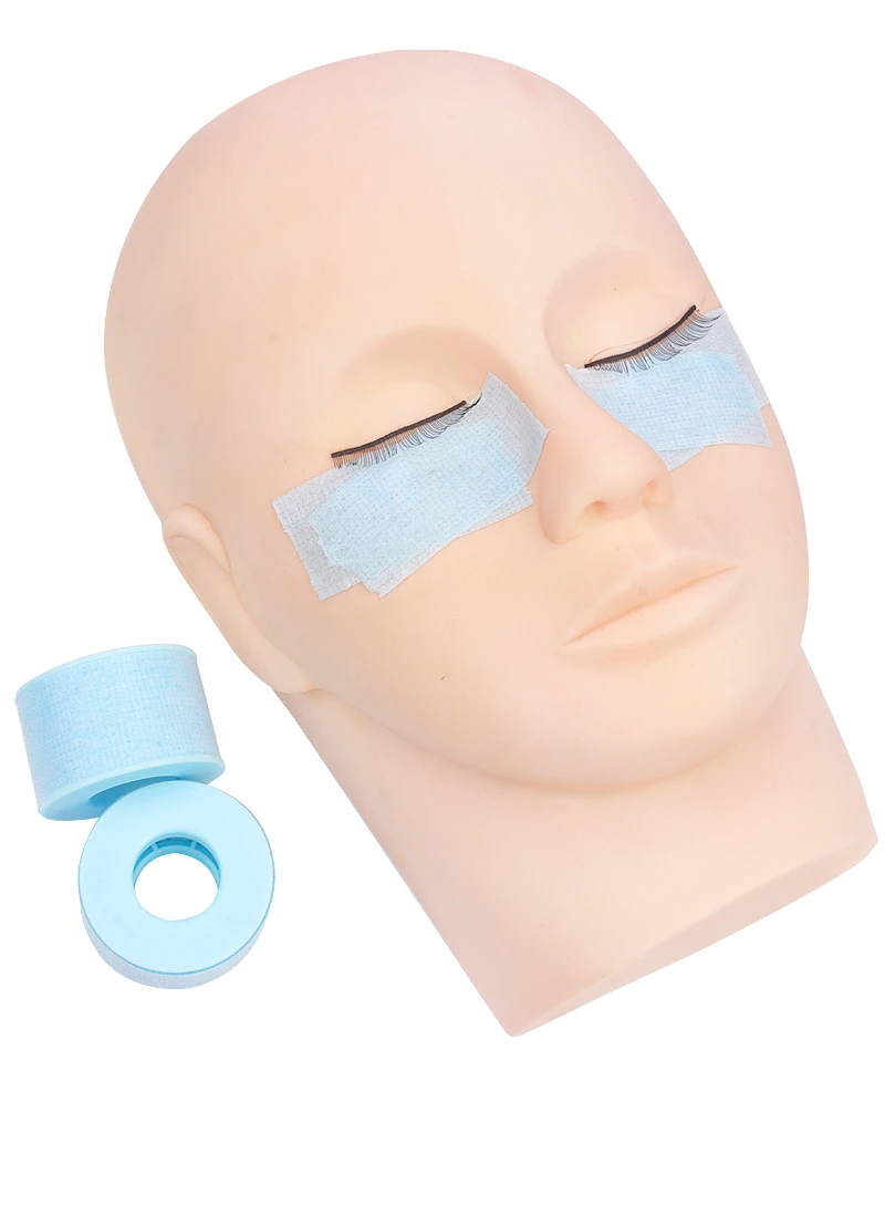 2 stücke Wimpern verlängerung sband Papier Augenklappe Aufkleber Augen polster blau Mikro poren band Zilien Klebeband für Verlängerung Wimpern liefert – Detail 10
