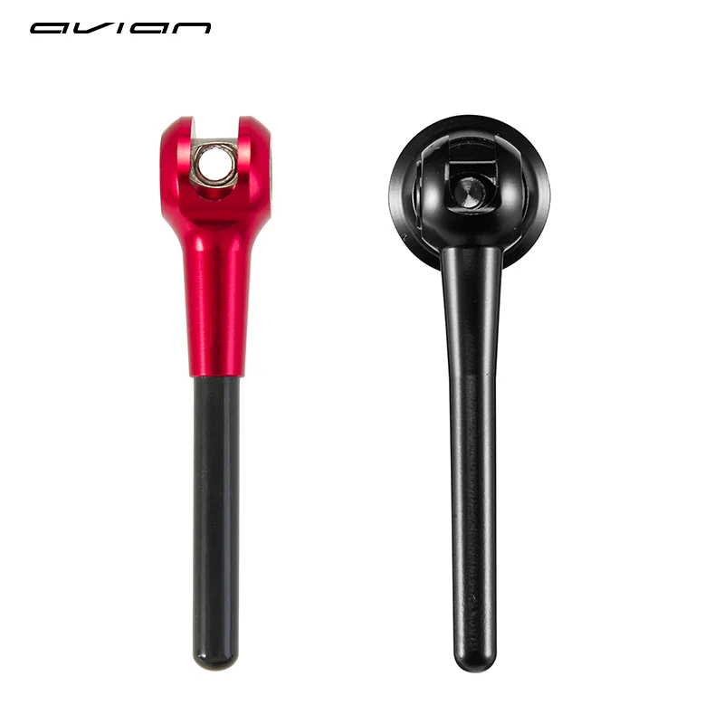 Avian Cudgel Titanium Skewers QR Quick Release Carbon Lever 44 Grams Road Bike MTB Ultra Light Bicycling Cycling