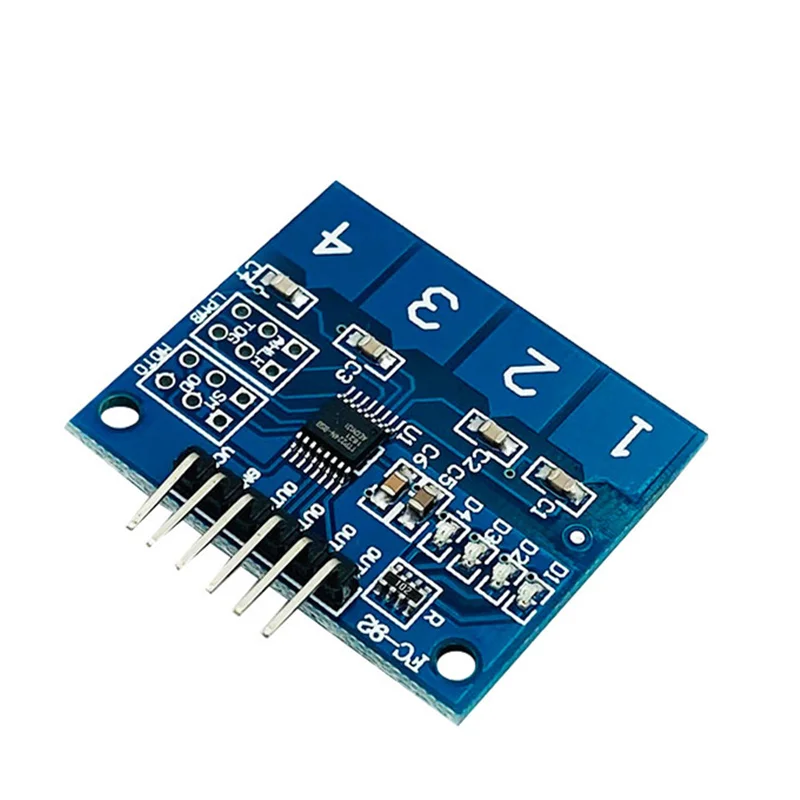 TTP224 4 Channel Digital Switch Touch Sensor Capacitive Switch Module Button TTP224 4 Way Touch Sensors Module