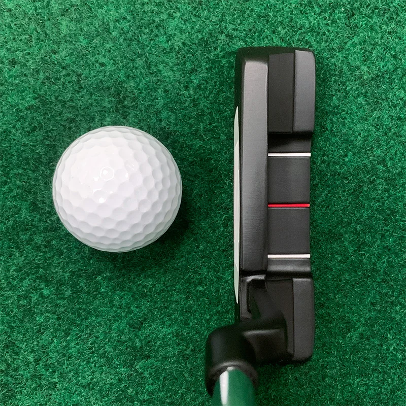 Golf Putter Clubs for Men & Women Right Handed - 3 Aiming Lines Rubber Grip Blade Putter for Indoor/Outdoor Training