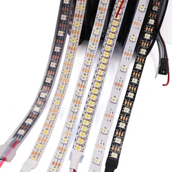 1m 2m 5m adresowalny DC5V jak WS2812B 5V SK6812 dioda Led RGBW pasek światła WWA 4 kolor w 1 Led wodoodporny 30/60/96/144 leds/m