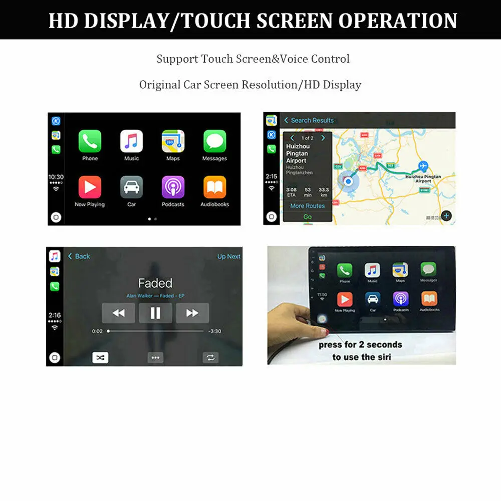 Carlinkit-مفتاح ذكي لاسلكي Carplay Dongle USB صغير Carplay ، لنظام Android Auto ، مشغل ، ملاحة ، جديد
