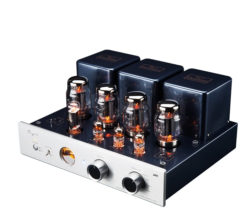 Cayin MT-50 Plus Bluetooth Vacuum Tube Integrated Power Amplifier KT88*4 Push-pull AMP Output Power TR: 21W*2 UL: 40W*2