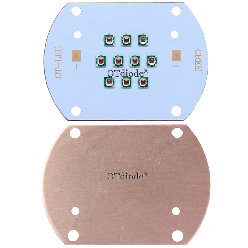 水耕栽培-屋内植物栽培用ライトチップ,30w cob,xpe,ロイヤルブルー,450nm,深紅,660nm,花