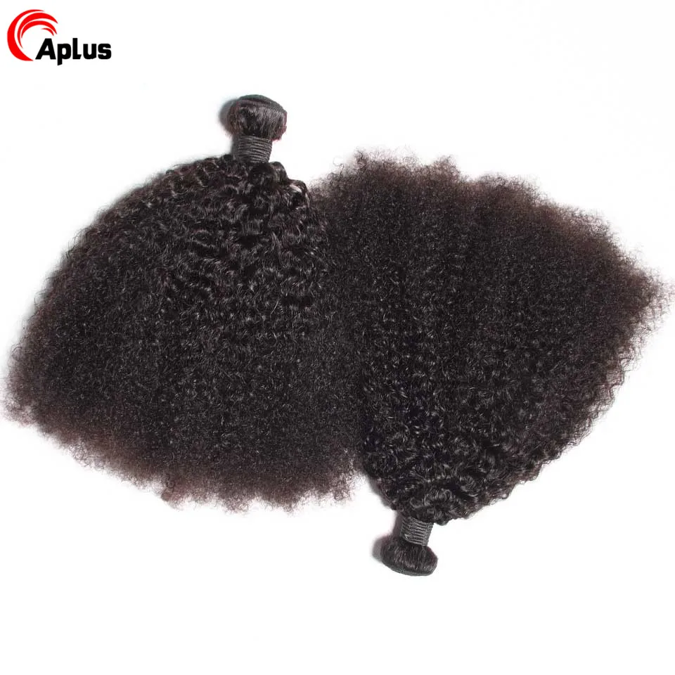 Afro Kinky Curly Bundles Mongolian Kinky Curly Hair Bundles Extension Remy 3 bundles Deal Curly Human Hair Bundles For Women